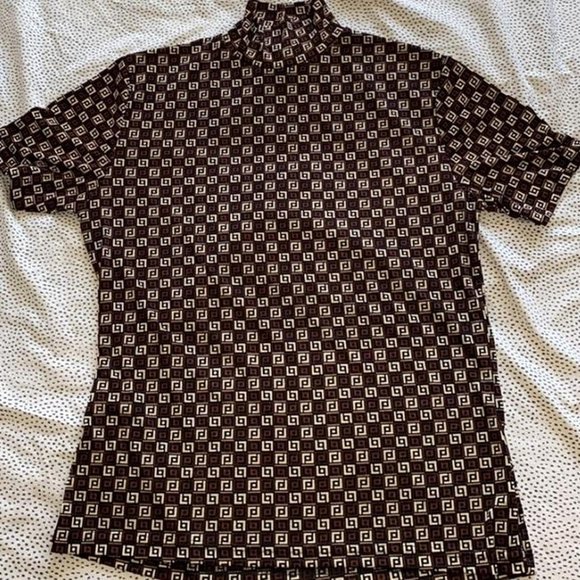 Vintage Susan Lawrence Turtle-Neck T-Shirt - Picture 1 of 3